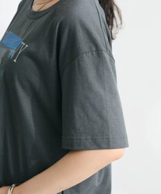 CRAFT STANDARD BOUTIQUE ラメ天竺フォトプリントTEE