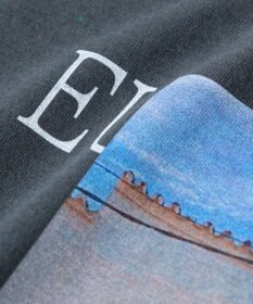 CRAFT STANDARD BOUTIQUE ラメ天竺フォトプリントTEE