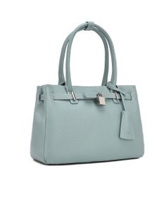 style code 【PADMA/パドマ】 キーチャーム付 本革ベルトデザインハンドバッグ