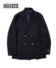 J.PRESS MEN 【J.PRESS ORIGINALS】【UNISEX】Wool Polyester Stretch Toropical 4B Blazer / Baggy-Fit