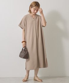 AMERICAN HOLIC ジョーゼット半袖タックワンピース