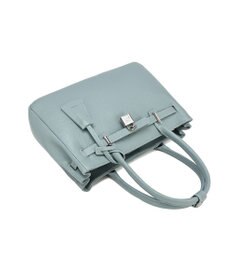 style code 【PADMA/パドマ】 キーチャーム付 本革ベルトデザインハンドバッグ