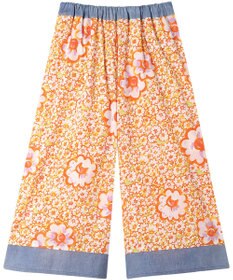 tsumori chisato SLEEP ツモリチサト ボトムス ルームウエア 7分丈 綿100%(本体) 楊柳素材 レディース UOT243 /ワコール