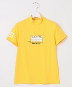 23区GOLF 【PEANUTS】【WOMEN】スヌーピーコラボ モックネックシャツ
