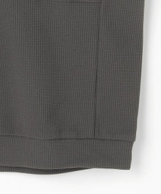 PW CIRCULUS 今が旬トップス！【ドライな肌触り / UV遮蔽率98.9% UVカット / ストレッチ】【MEN】ワッフルハーフジップトップス  ゴルフ