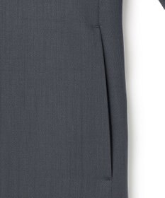 JOSEPH HOMME 【洗えるWOOLセットアップ】ウーステッドバラシャ　ノーカラージャケット