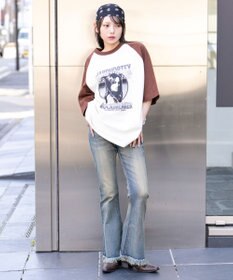 WEGO 【ユニセックス着用ITEM】ラグラングラフィックBIG　T（SS）