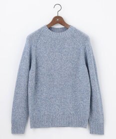 JOSEPH ABBOUD MOUNTAIN 【WEB限定・SPACE/イタリア糸使用/軽く暖かい/豊富なカラー】 ラムウール　クルーネック ニット