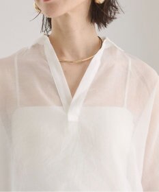 WEGO 【ANGIE VINTAGE】スキッパーシアーシャツ
