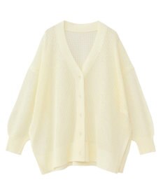 earth music&ecology メッシュルーズカーディガン