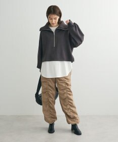 Green Parks ・ＥＬＥＮＣＡＲＥ　ＤＵＥ　スエードポンチハーフＺＩＰ