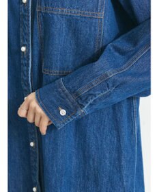 CRAFT STANDARD BOUTIQUE デニムパールボタンワンピース