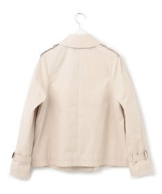 23区 コットンポリエステルギャバジン ショート トレンチ コート