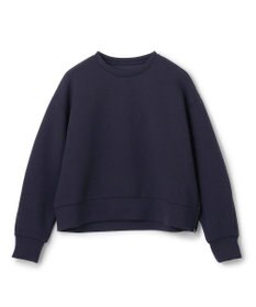 UNFILO L 【WEB限定】BEAUTY FORM JERSEY サイドZIP クロップドプルオーバー