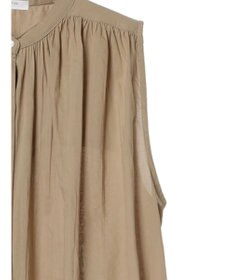 Green Parks インド綿 ノースリーブワンピース