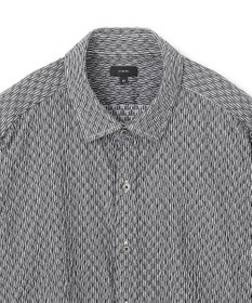 JOSEPH HOMME トライジャガード ストライプ ストレッチ レギュラーカラーシャツ