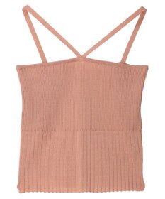 Green Parks ・swing by SET2点ニットカーデ&ニットキャミ