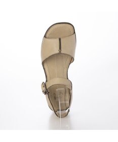 ing <ing>【WEB限定】ウエッジヒールレザーサンダル