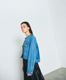 GRACE CONTINENTAL メタル釦デニムジャケット