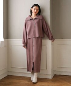 Green Parks ・ＥＬＥＮＣＡＲＥ　ＤＵＥ　スエードポンチハーフＺＩＰ