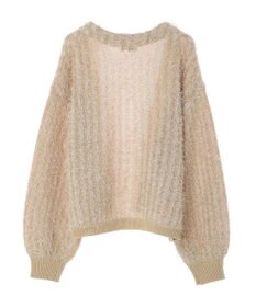 earth music&ecology ふさふさショートカーディガン