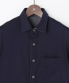 JOSEPH ABBOUD 【キングサイズ・ジャージー素材・ストレッチ】バーシブルジャージー シャツ