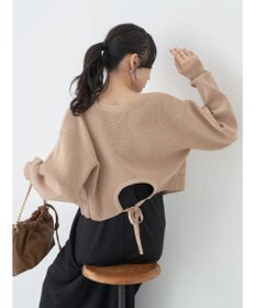 earth music&ecology バックリボンボレロ