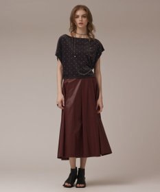 GRACE CONTINENTAL ベロアルーズカットトップ