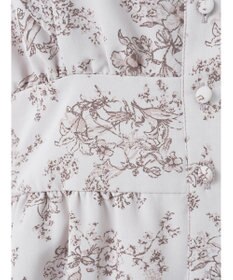 earth music&ecology フラワーフレアワンピース