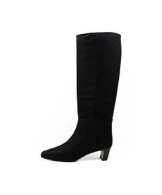 APOM イタリアンカーフ スクエアトゥワイドシャフトロングブーツ45