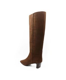 APOM イタリアンカーフ スクエアトゥワイドシャフトロングブーツ45