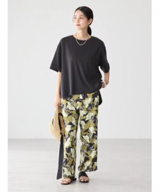 AMERICAN HOLIC 抗菌防臭＋接触冷感クルーネックカットプルオーバー