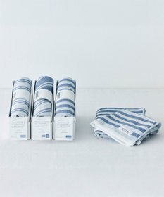 SHINTO TOWEL シマ フェイスタオル ダブル白地