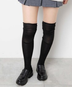 WEGO クシュクシュニーハイソックス