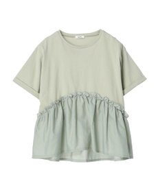 earth music&ecology ドッキングギャザープルオーバー