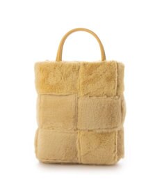 UNBILLION カシュカシュ cachecache / フェイクファーイントレチャートミニショルダー