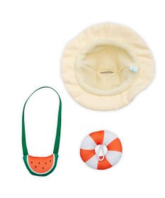 Mother garden しろたん ついてきちゃうしろたん マスコット 着せ替え服 《夏の小物セット》