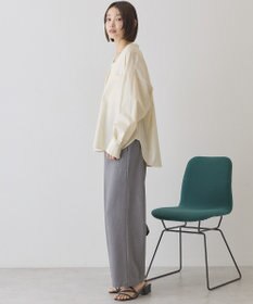 AMERICAN HOLIC 【イージーケア】ストライプVネックシャツ