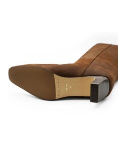 APOM イタリアンカーフ スクエアトゥワイドシャフトロングブーツ45