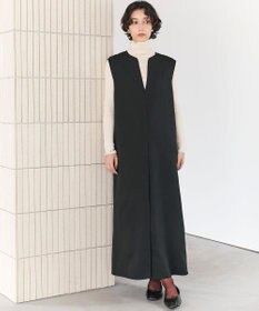 #Newans 【洗濯機可】キーネックジャンパースカート