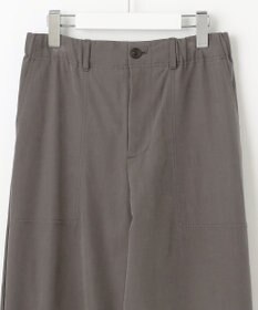 自由区 S 【洗える】ソフトレーヨンツイルベイカー パンツ