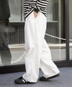 WEGO バックサテンワイドミリタリーパンツ