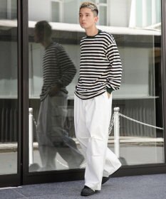 WEGO バックサテンワイドミリタリーパンツ