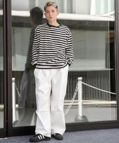 WEGO バックサテンワイドミリタリーパンツ