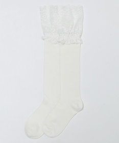 WEGO レース切替ハイソックス