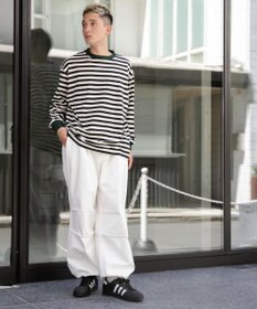 WEGO バックサテンワイドミリタリーパンツ