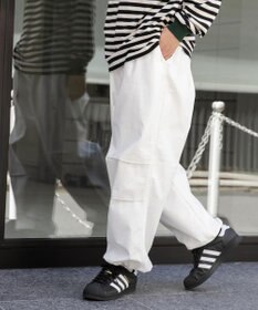 WEGO バックサテンワイドミリタリーパンツ