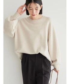 AMERICAN HOLIC バイパチ袖ボリュームニットプルオーバー　