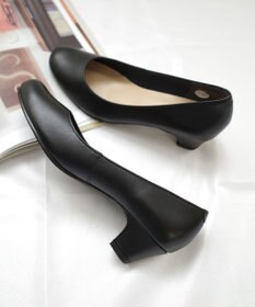 Pointer 日本製 ラウンドトゥパンプス