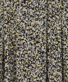 組曲 【先行予約】インプレッションフラワープリント フレアスカート